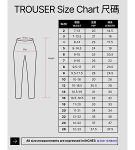 Trouser size 10-12
